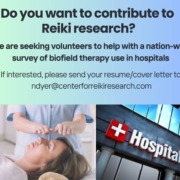 Call for volunteer Reiki research assistants