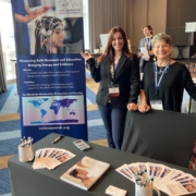 Dr. Natalie Dyer and Ann Thompson at ICIMH