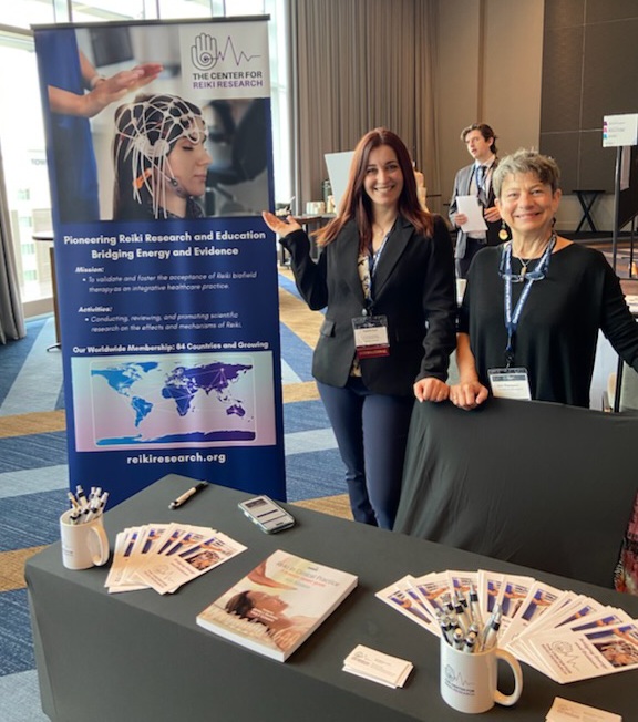 Dr. Natalie Dyer and Ann Thompson at ICIMH